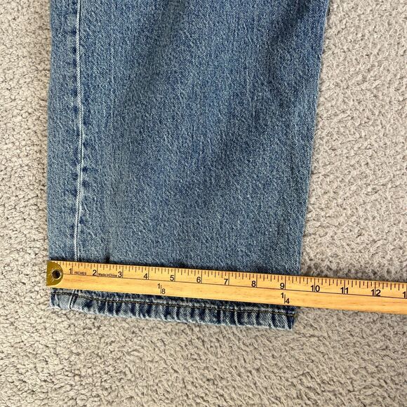 Aeropostale Barrel Jean Women 16 Wide Leg Denim Streetwear Loose Baggy 36x26 - Picture 15 of 16